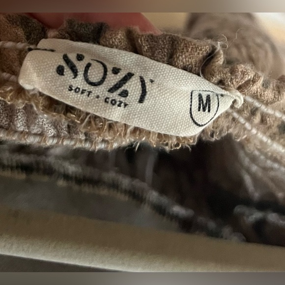 Sozy Juniper Midi Dress - Desert Combo Size Medium - Picture 9 of 10